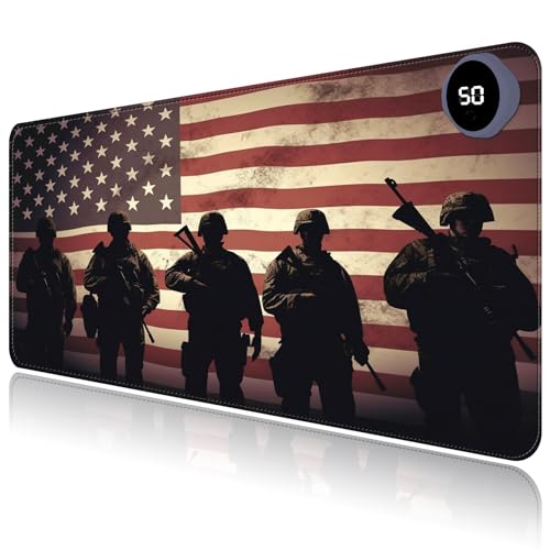 Tapis de souris chauffant 3 niveaux de température grand format