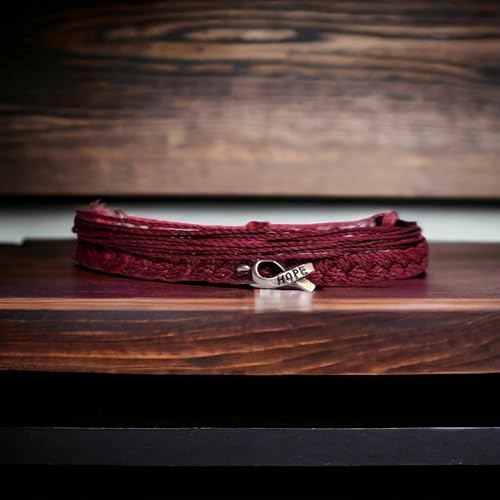 Multiple Myeloma Cancer Awareness Bracelets, In Support of Loved Ones Battling Cancer, Fund Raising, Friendship Bracelets, Gift for her, Gift for him, Fits All, fund raising for a cause.2