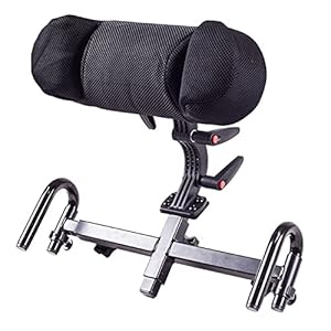 Universele rolstoel hoofdsteun neksteun Verwijderbare Comfortabele Dikker Rugkussen Kussen Hoogteverstelling