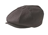 Peaky Blinders Gorra Plana Estilo Newsboy de 8 Piezas – Variaciones de Tela de Lana Melton