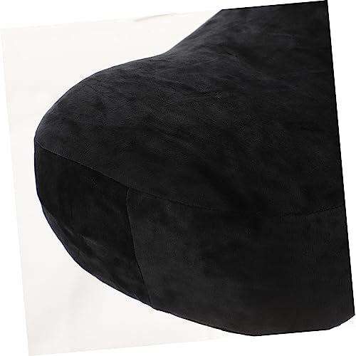 Almohada de memoria portátil tamaño mini negra miniatura 6