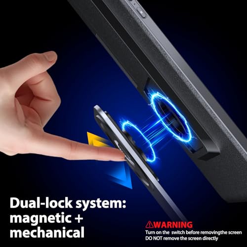 Image of 15.6 inch Laptop Screen Extender, Portable Triple Monitor for Laptops | FHD 1080P, USB-C /HDMI, Plug & Play, 120% sRGB, Low Blue Light, Detachable Monitor Extender for Wins /macOS 13.3 inch-17.3 inch