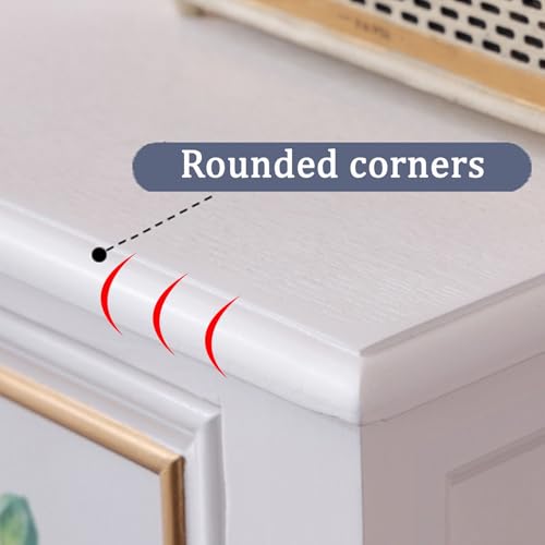 Mesa consola recibidor de 60cm con cajones y patas de madera maciza 8