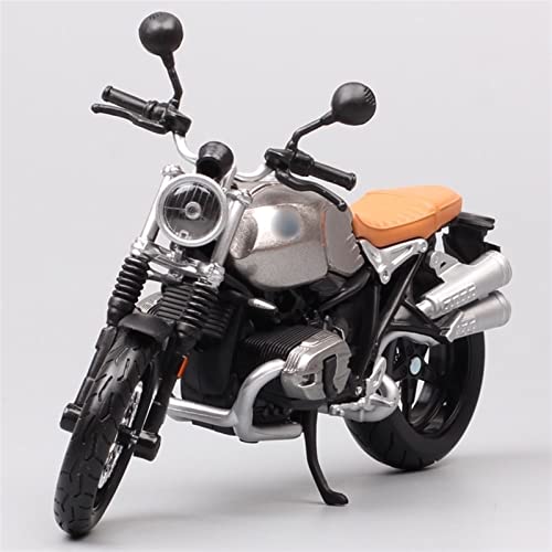 Moto BMW R NineT miniature 1:12 jouet enfant véhicule moulé sous pression rétro roadster