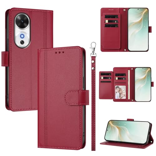 �X�}�z�P�[�X �Ή��@�� for Honor Play 60 5G �X�}�z�P�[�X�y�E�H���b�g�f�U�C�� �f���A���J�[�h�X���b�g �L���b�V�� �t���b�v���X�^���h �����h�~�zRed