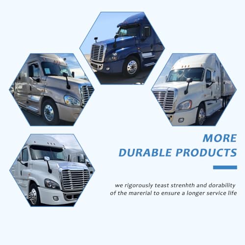 Right Upper Mirror Glass for Freightliner Cascadia 2008-2017, Door Main Mirror Glass Replacement with Defrost Heated by Easyinst - Used condition - Image 6