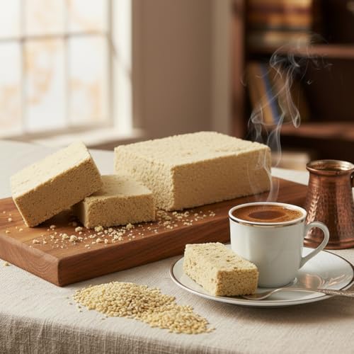 Sekerci Cafer Erol Plain Tahini Halva, 500g (17.6oz) - image 8