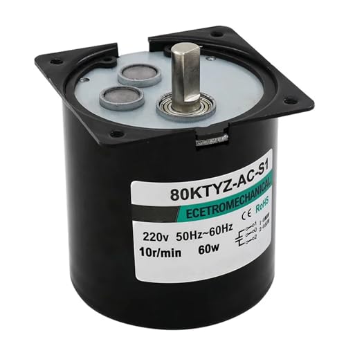 Moteur 80KTYZ 60W 220V évite les blocages grâce au couple élevé 5 tr/min