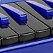 UPALDHOU 37 Key Melodica Professional Melodica with 2 Mouthpieces and Carrying Bag for Beginners Adults Students Musicians (Blue)