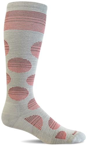 Sockwell Women Featherweight Dot Natural Fine Merino Wool/Rayon made from Bamboo size M/L