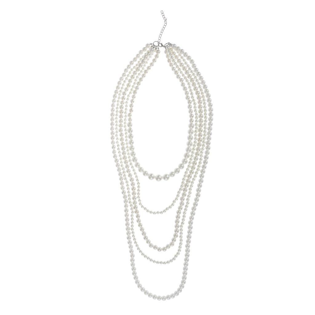 Collier de Mariée Multirang en Perles pour Sublimer votre Robe le Jour J