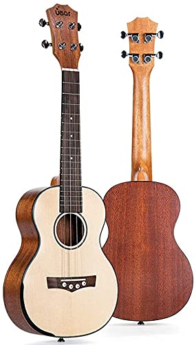 Ukulele Natural 26 inch Spruce Wood Ukulele Electro Ukulele 4-String Piano (Color : Natural) (Natural) - Les Beatles, Paul McCartney, John Lennon, RIngo Starr, George Harrison Ukulele Natural 26 inch Spruce Wood Ukulele Electro Ukulele 4-String Piano (Color : Natural) (Natural)