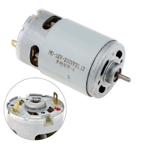 Motor RS550 de 21V CC con salida de eje en forma de D para herramientas 3