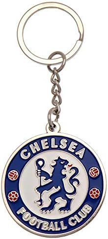 Chelsea FC Official Metal Football Crest Keyring