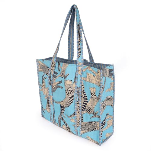 Bolso Tote Reversible Bless International Quilted miniatura 3