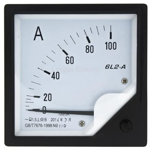Ampèremètre mécanique 6L2 100A évite les pannes de tableau