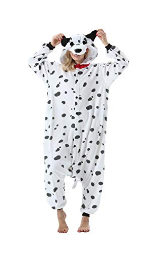 EUFANCE Pijamas Onesies de Animales Adultos, Pijamas Unisex Disfraces de Cosplay Ropa de Dormir Ropa de casa de Halloween Ropa de salón
