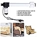 Cryfokt Power Recliner Chair Motor, DC 29V Recliner Motor Actuator Replacement Kit with 1000N Large Thrust 230Mm Adjustable Sofa Chairs Motor for Electric Bed, Electric Sofa