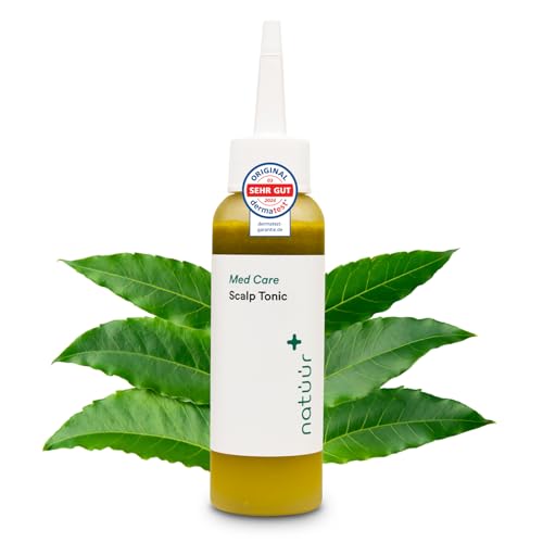 natüür Scalp Tonic 100 ml | Trockene Kopfhaut Pflege | Beruhigendes Kopfhaut Serum mit NEEMAVERA® & Jojobaöl | Natürliches Haarwasser gegen Trockenheit, Schuppen und Jucken