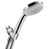 hansgrohe Croma 100 Handheld Shower Head Set Modern Spray Full, Pulsating Massage, Intense Turbo wit