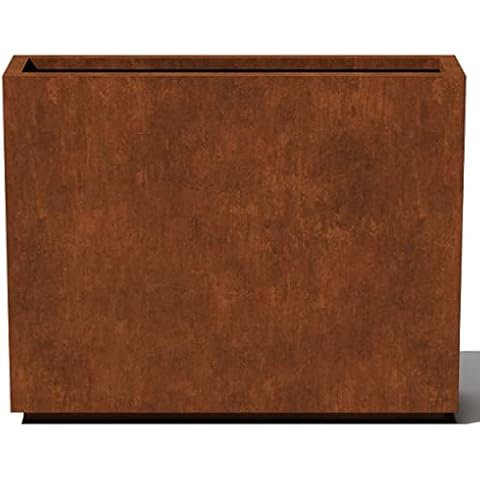 Veradek Metallic Series Corten Steel Medium Span Planter, 30-Inch Height by 10-Inch Width by 38-Inch Length, Rust (SPANVMEDCS) Cover