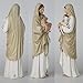 BC Catholic Innocence Statue, Madonna and Jesus Child with Lamb Figure, Virgin Mary Religious Gift, Inspirational Home décor, 13