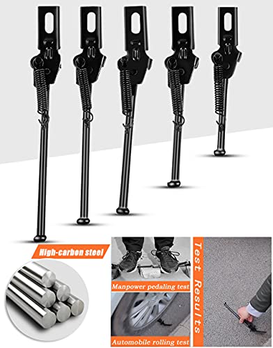 Cgrteunie Bicycle Kickstand For Kids As Specialized Road Bike Accessories Parts Choosable12 14 16 18 20 Inch Adjustable Children's Bicycle Mount Kick Stand For Training Wheels (18 Inch) #TOP7