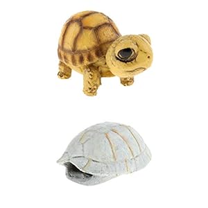 MagiDeal Reptile Hiding Cave landschapsversiering + aquarium reptielen terrarium