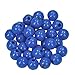 Produktbild EFCO 1400648 8 mm 80-Stück Holzperlen, Mittel-Blau