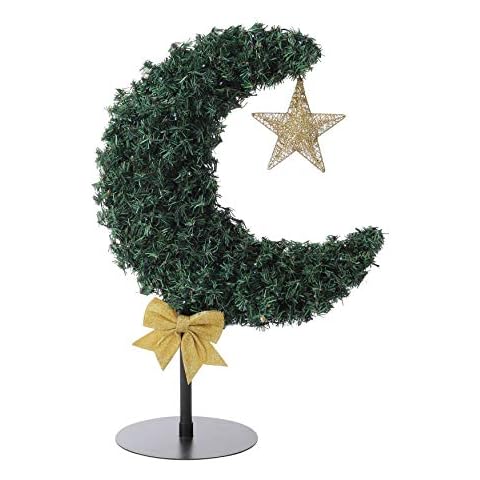 Árbol Eid con luces LED para decoración de interiores y exteriores Cover