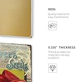 Zoom IMG-2 bqsjduidnc targa in metallo retr Zoom IMG-2 bqsjduidnc targa in metallo retr