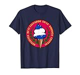 El Salvador Flag Ice Cream T-Shirt