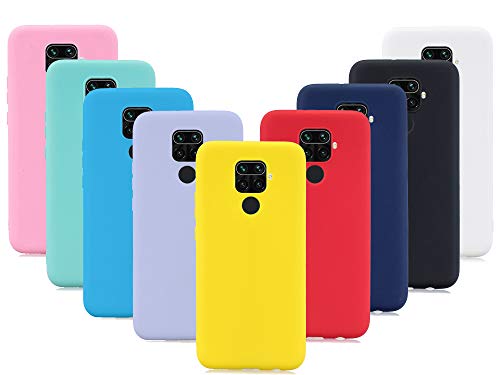 XTstore 9X Funda Silicona para Redmi Note 9, TPU Protector Flexible Cover Funda Cover