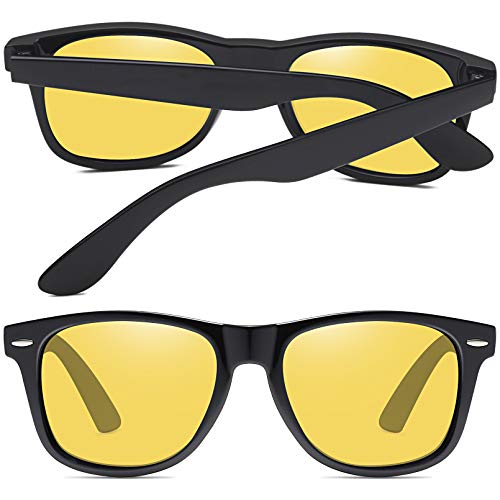 Image of Joopin Square Sunglasses Polarized UV400 Designer Sun Glasses Men Women | Oversized, Plastic Frame, Retro, Vintage, Unisex, Trendy Shades for Driving, Party, Fishing, Business, Costume