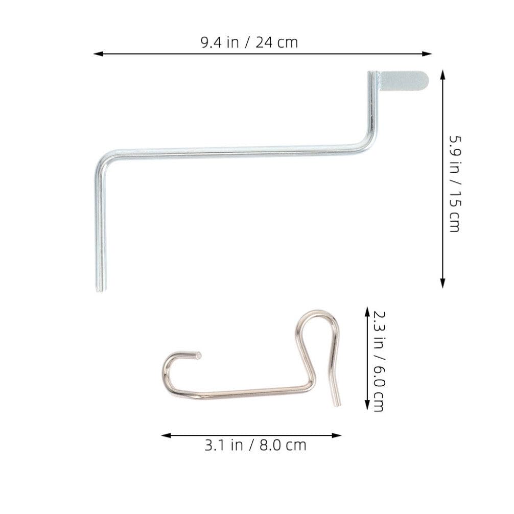 Baluue 1set Tensionatori Per Filo Metallico Per Recinzioni Tensionatore Resistente Acciaio Inossidabile Per Riparazione Recinzioni Con Chiave Inclusa Strumento Efficiente Per Stabilità e
