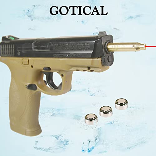 Gotical Special Laser Boresighter End Barrel Laser Bore Sight Accurately And Easy To Fit Revolvers Pistols Rifle And Air Guns #TOP6
