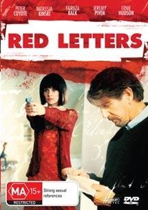 Red Letters [DVD] película de intriga en formato físico original