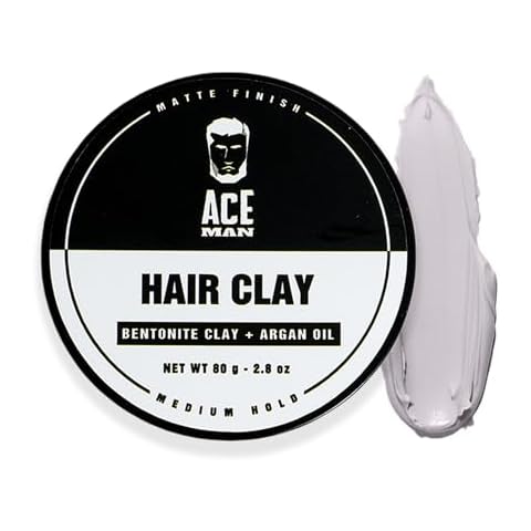AceMan Hair Clay - Matte Finish (2.8 Oz) Cover