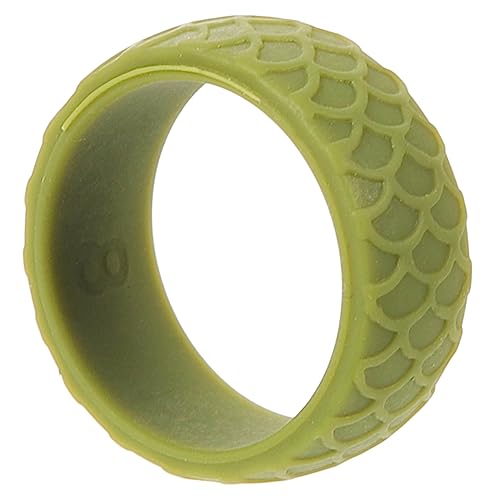 Anilla de silicona para fitness al aire libre verde miniatura 1