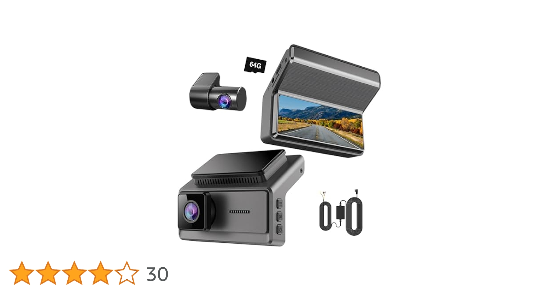 【未使用】【前後カメラ】ドラレコ Full HD200万画素【駐車監視】 Amazon.co.jp: ドライブレコーダー 前後カメラ 【新開発&1440P