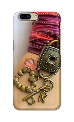 Image of Girl Hand with Keychain Hard Back Case Cover for OnePlus 5 Back Cover -(J5) VNS2228