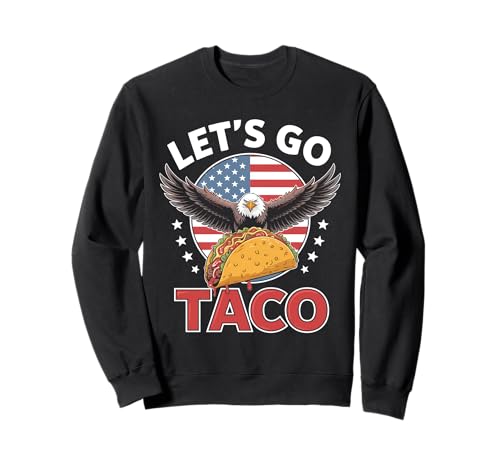Let's Go Taco US Flag Eagle For Men and Women �g���[�i�[