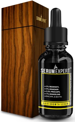 Serum Expert Hair Serum for Hair Growth | Hair Serum for Women & Men | Hair Growth Serum With Procapil, Biotin, Redensyl, Anagain & Baicapil For Hair Fall Control | 30 ML 1 41IB w83rlL. SL500