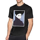 Mens T-Shirts,Black,S