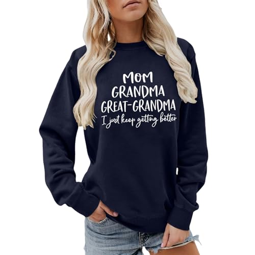 Sweat-shirt col rond en tissu doux résolvant le manque de confort