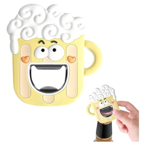 THKO Magnetic Beer Bottle Opener with Silicone Cover Cover