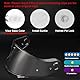 PSLER Helm Visier für Neotec 2 - Verspiegelt Helmvisier für Shoei Neotec 2 CNS-3 Getöntes Visier Motorradhelm Zubehör Ersatz(Transparent)
