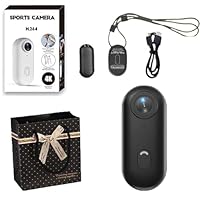 Stallionframes 4k Mini Handsfree Bodycam, Stallion Frames Body Camera, The Go Catch Thumb Size Sports Action Cam, Treklon POV Camera, Wearable Magnetic Body Cameras for Cycling (Black)
