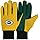FOCO NFL Colored Palm Utility Work Gloves