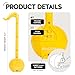 Otamatone Classic [English Edition] Yellow Japanese Electronic Musical Instrument Portable Synthesizer from Japan Maywa Denki for Children and Adults Gift